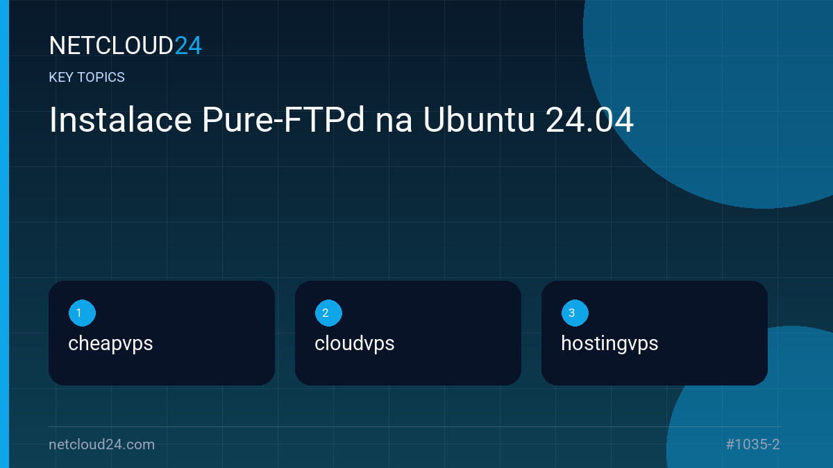 Key topics covered in Instalace Pure-FTPd na Ubuntu 24.04
