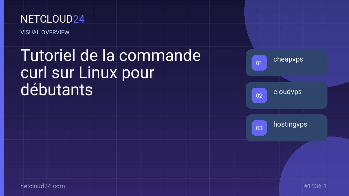 Visual overview of Tutoriel de la commande curl sur Linux pour débutants