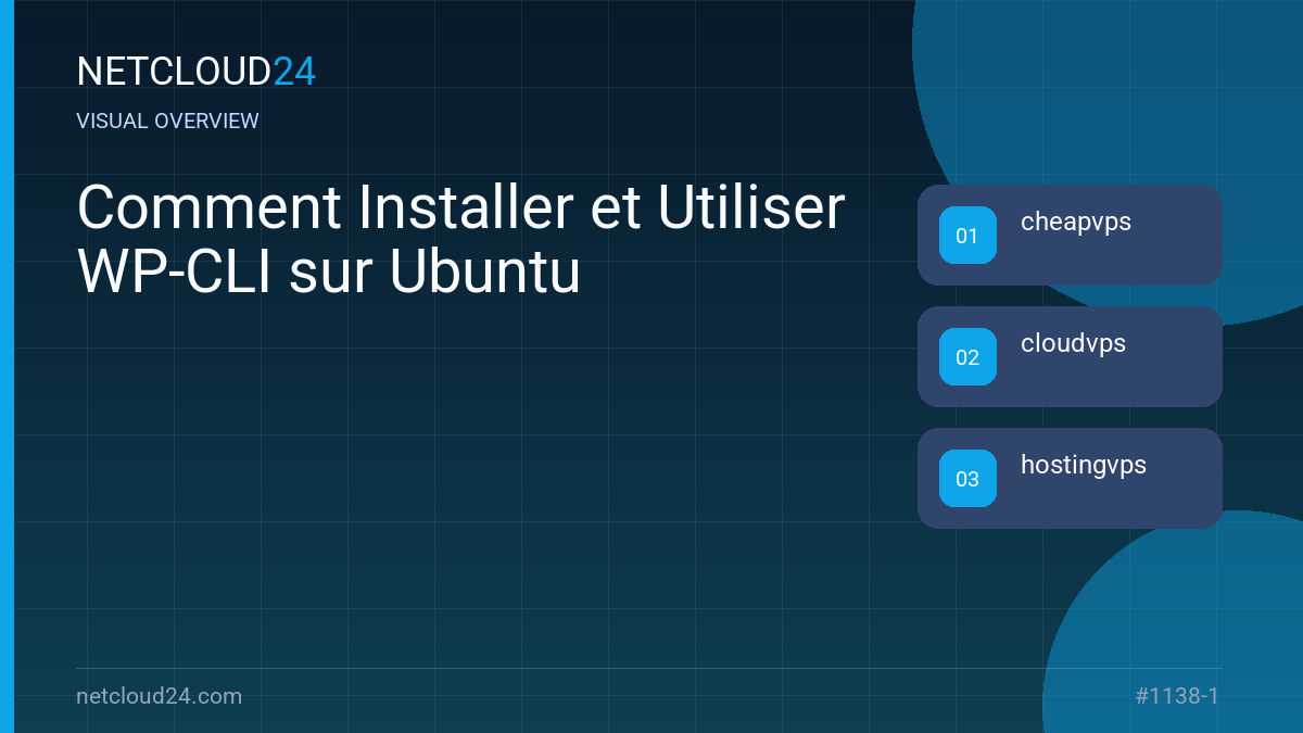 Visual overview of Comment Installer et Utiliser WP-CLI sur Ubuntu
