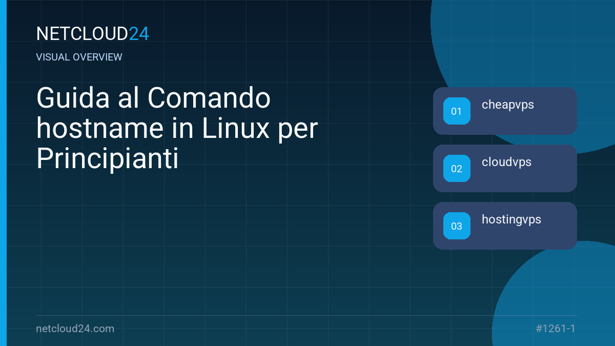 Visual overview of Guida al Comando hostname in Linux per Principianti