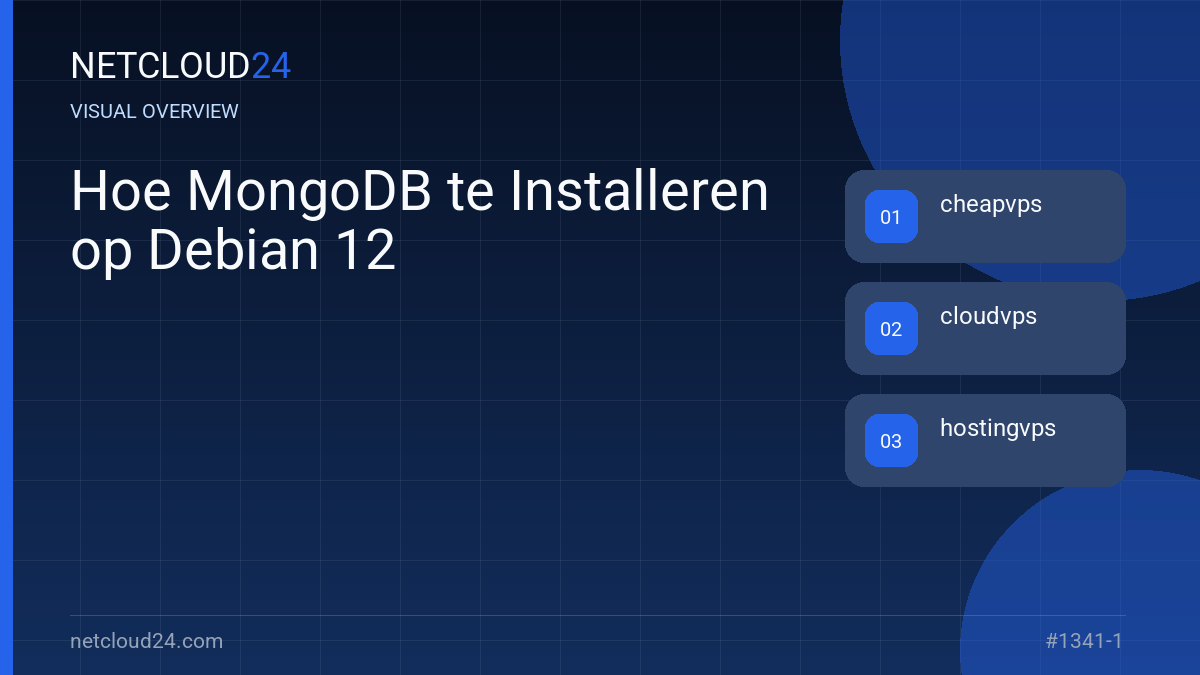 Visual overview of Hoe MongoDB te Installeren op Debian 12