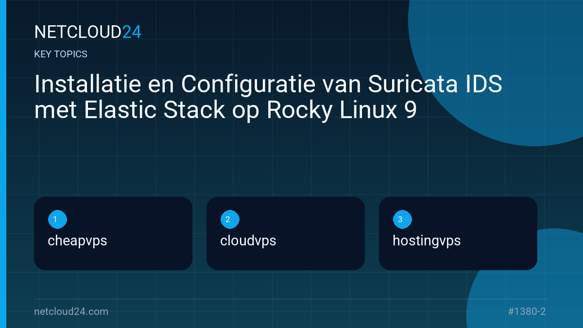Key topics covered in Installatie en Configuratie van Suricata IDS met Elastic Stack op Rocky Linux 9