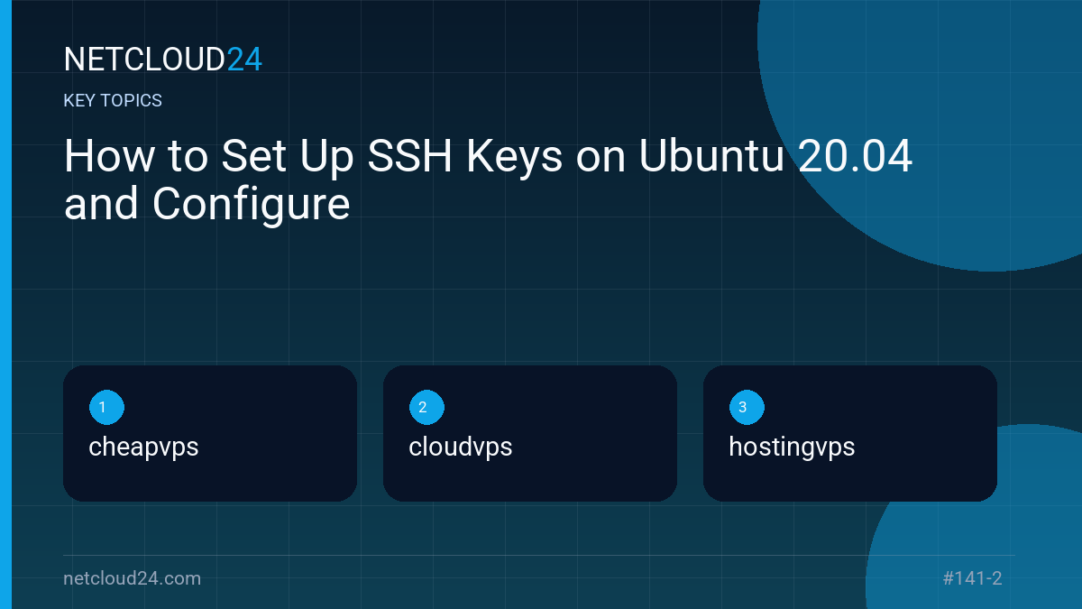 Key topics covered in How to Set Up SSH Keys on Ubuntu 20.04 and Configure