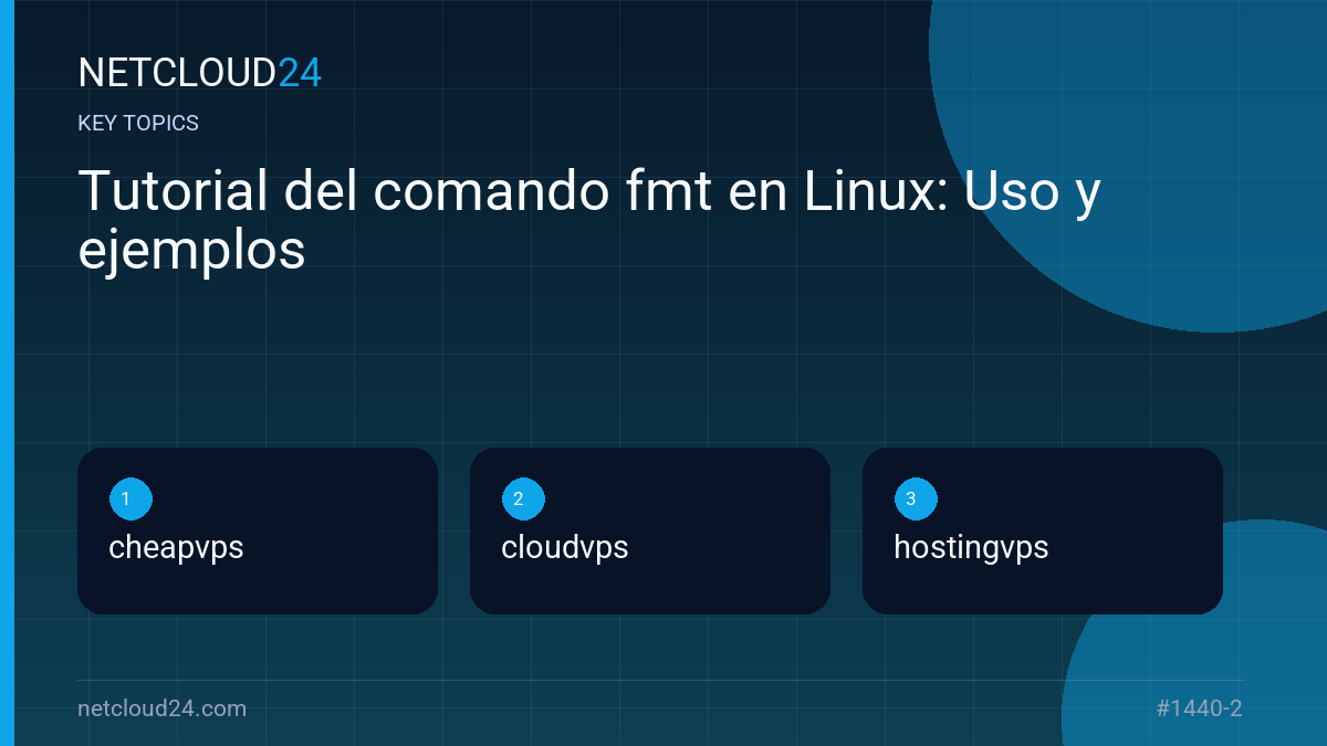Key topics covered in Tutorial del comando fmt en Linux: Uso y ejemplos