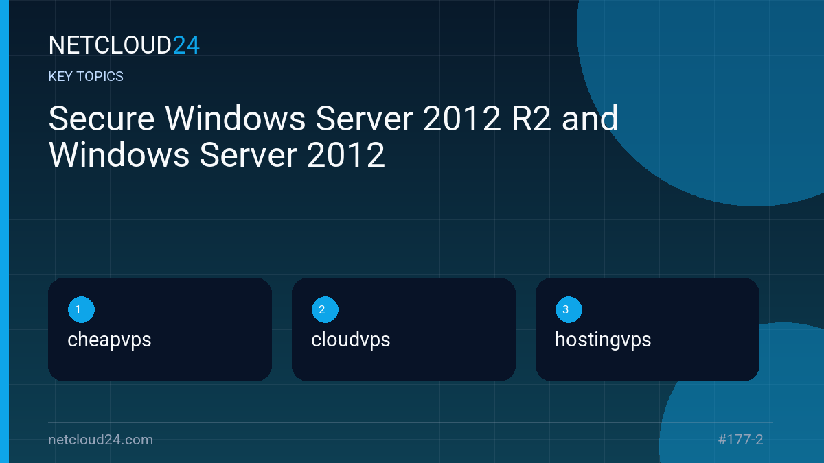 Key topics covered in Secure Windows Server 2012 R2 and Windows Server 2012