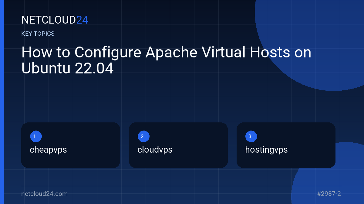 Key topics covered in How to Configure Apache Virtual Hosts on Ubuntu 22.04