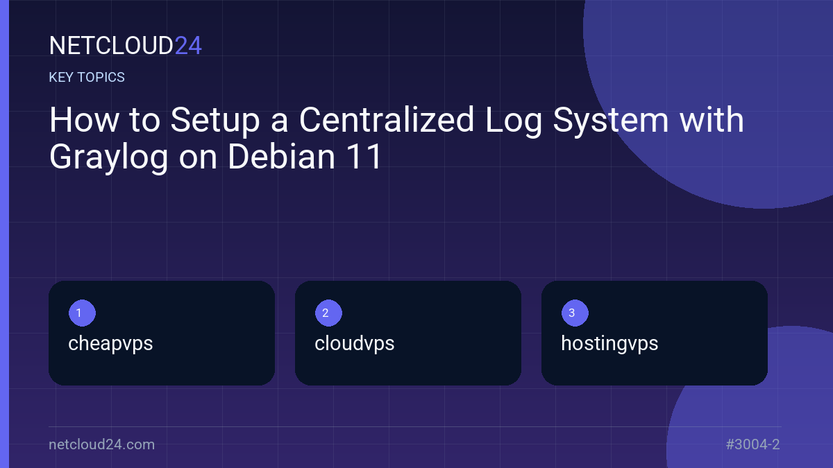 Key topics covered in How to Setup a Centralized Log System with Graylog on Debian 11