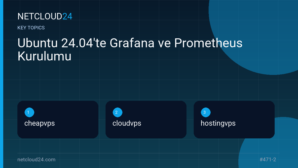Key topics covered in Ubuntu 24.04'te Grafana ve Prometheus Kurulumu