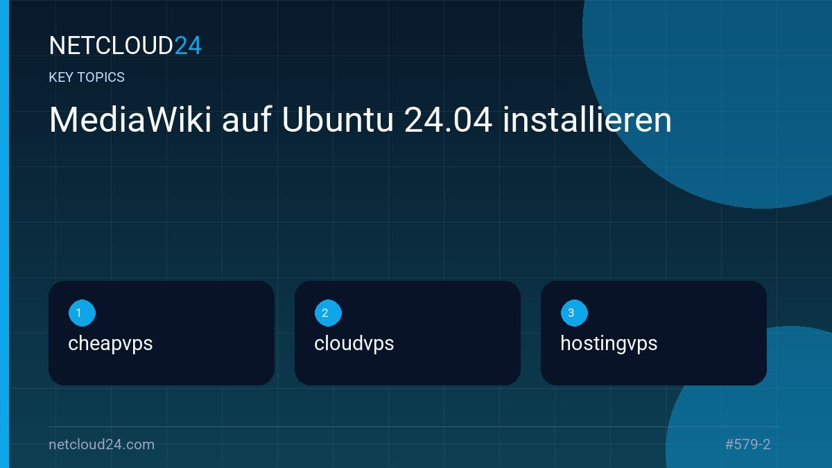 Key topics covered in MediaWiki auf Ubuntu 24.04 installieren