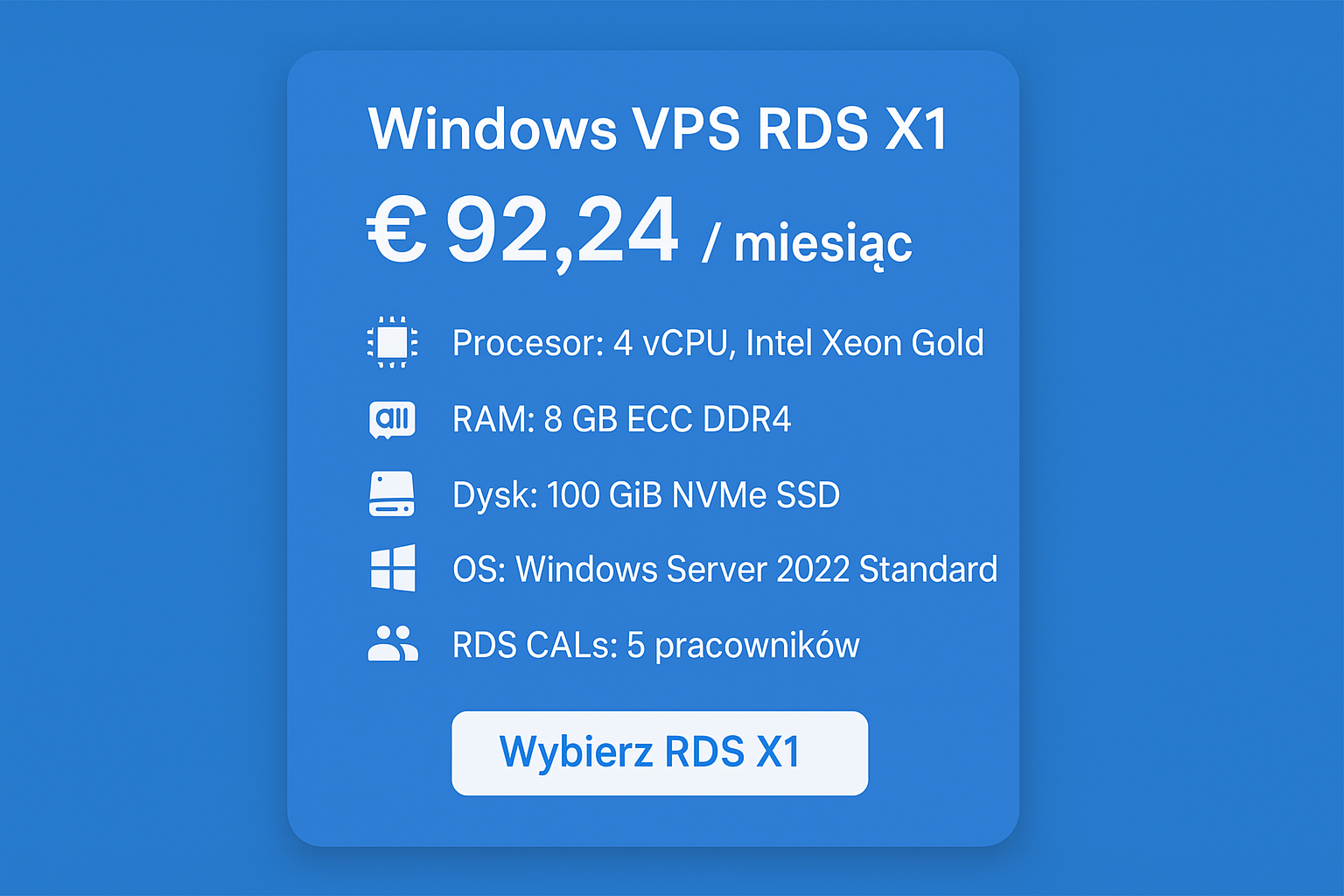Windows VPS Server – RDS
