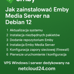 Jak zainstalować Emby Media Server na Debian 12
