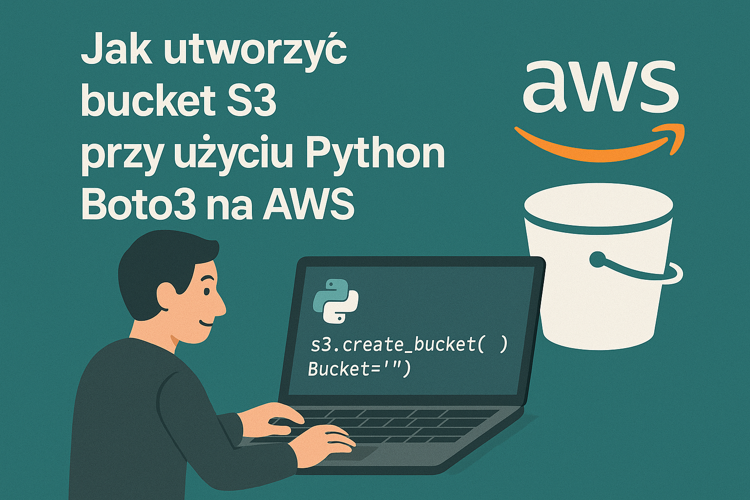 Jak utworzyć bucket S3 przy użyciu Python Boto3 na AWS