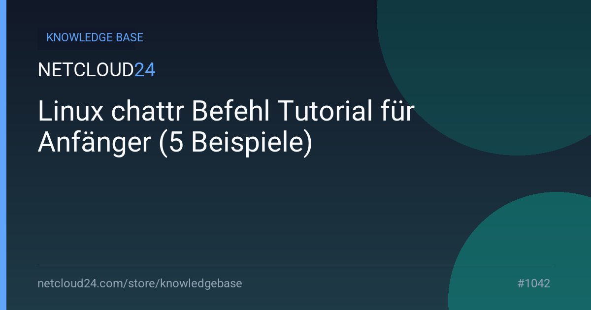 Linux chattr Befehl Tutorial für Anfänger (5 Beispiele)