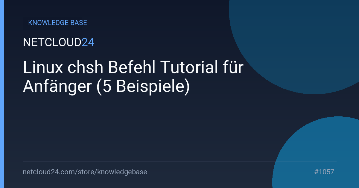 Linux chsh Befehl Tutorial für Anfänger (5 Beispiele)