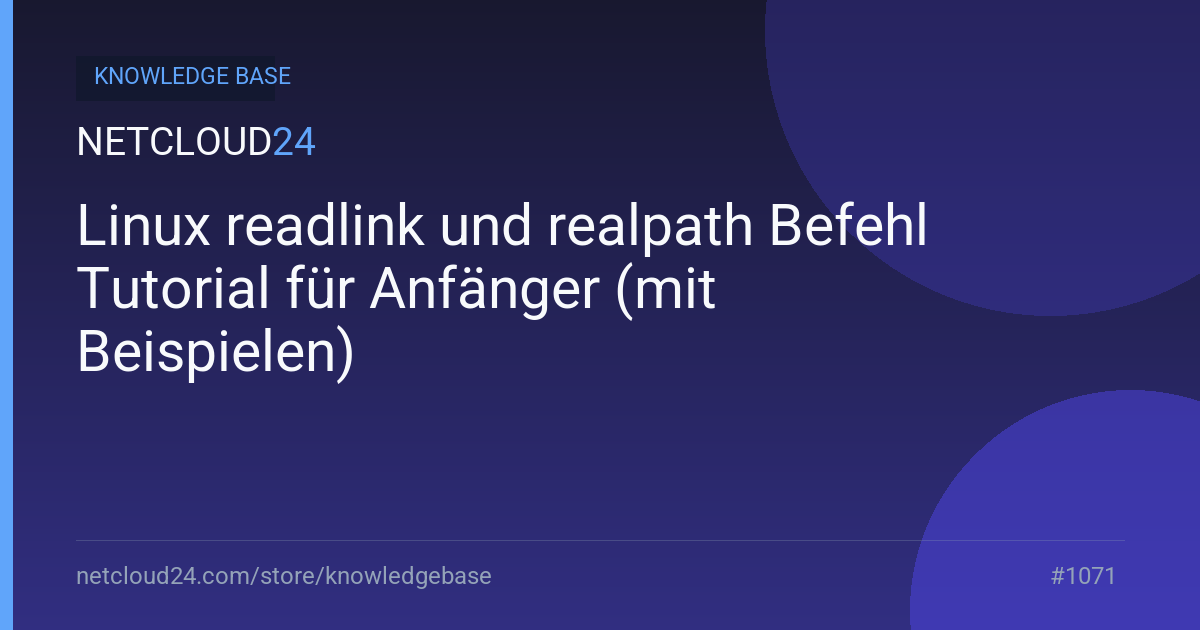 Linux readlink und realpath Befehl Tutorial für Anfänger (mit Beispielen)