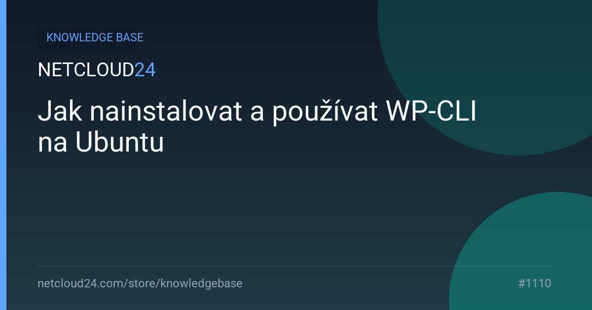 Jak nainstalovat a používat WP-CLI na Ubuntu