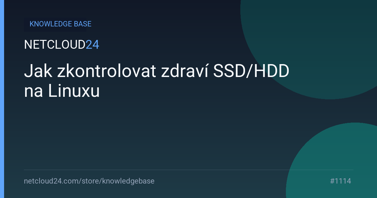 Jak zkontrolovat zdraví SSD/HDD na Linuxu