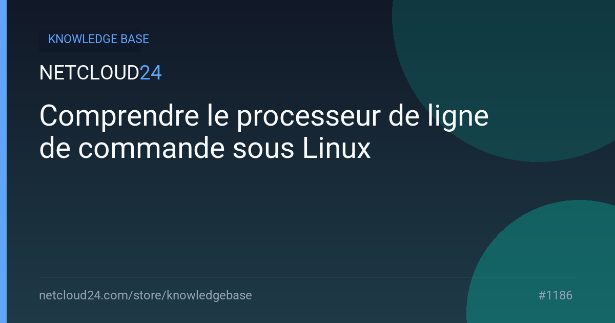 Comprendre le processeur de ligne de commande sous Linux