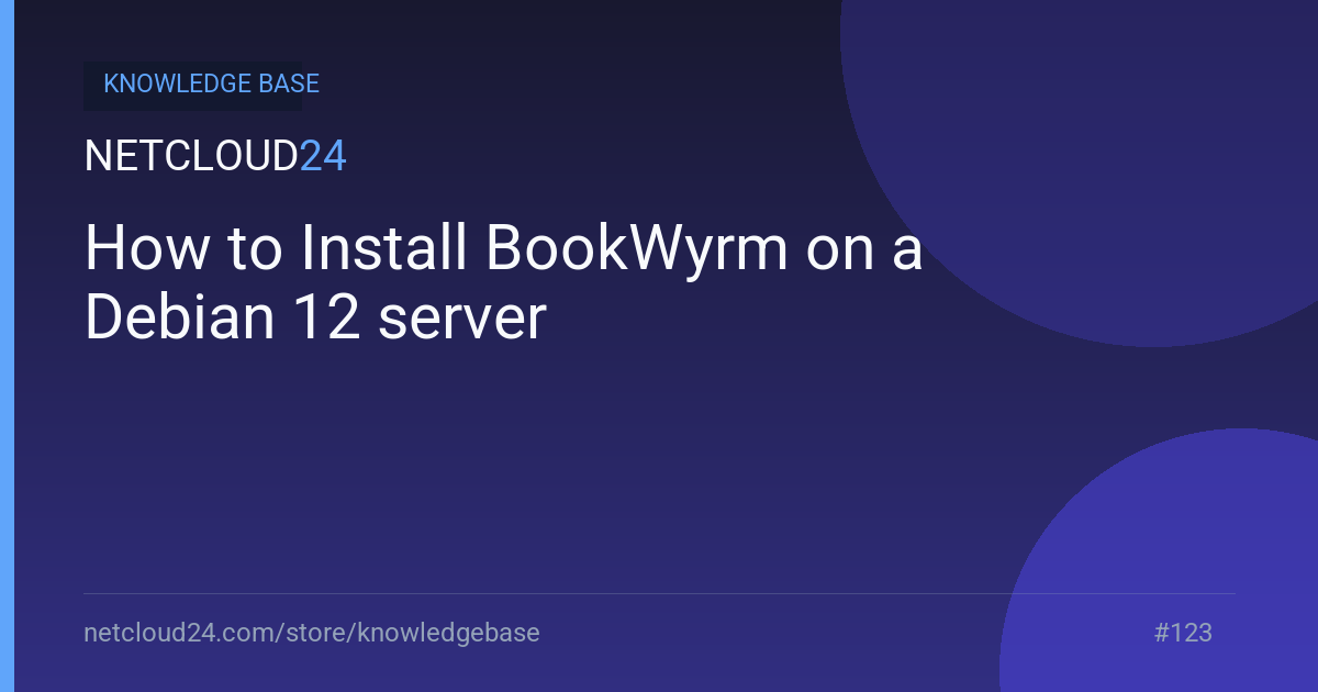 How to Install BookWyrm on a Debian 12 server