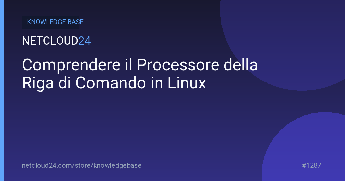 Comprendere il Processore della Riga di Comando in Linux