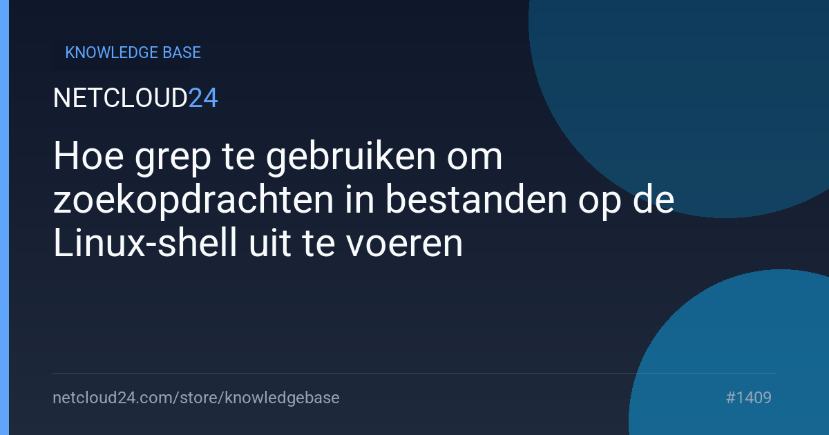 Hoe grep te gebruiken om zoekopdrachten in bestanden op de Linux-shell uit te voeren