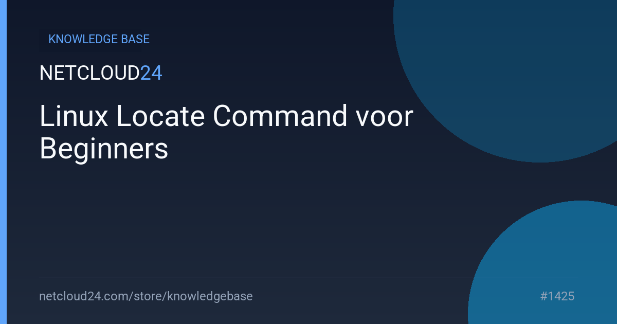 Linux Locate Command voor Beginners