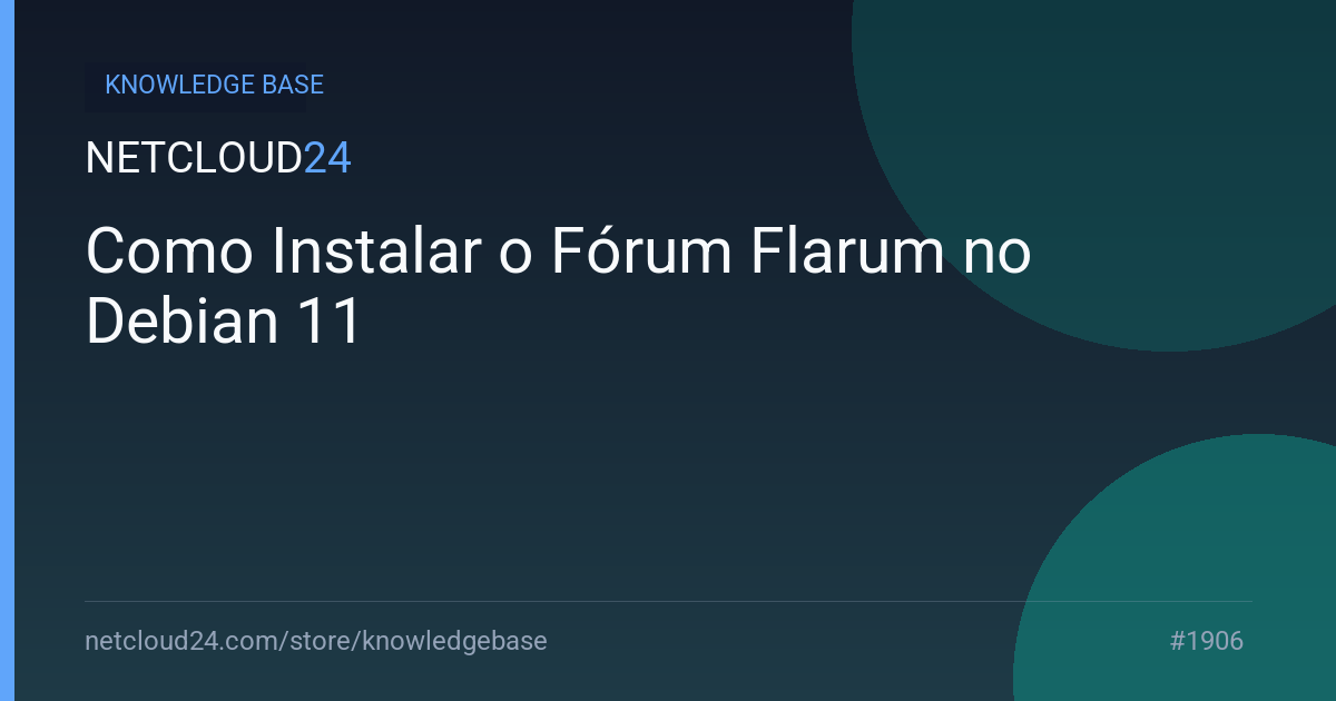 Como Instalar o Fórum Flarum no Debian 11