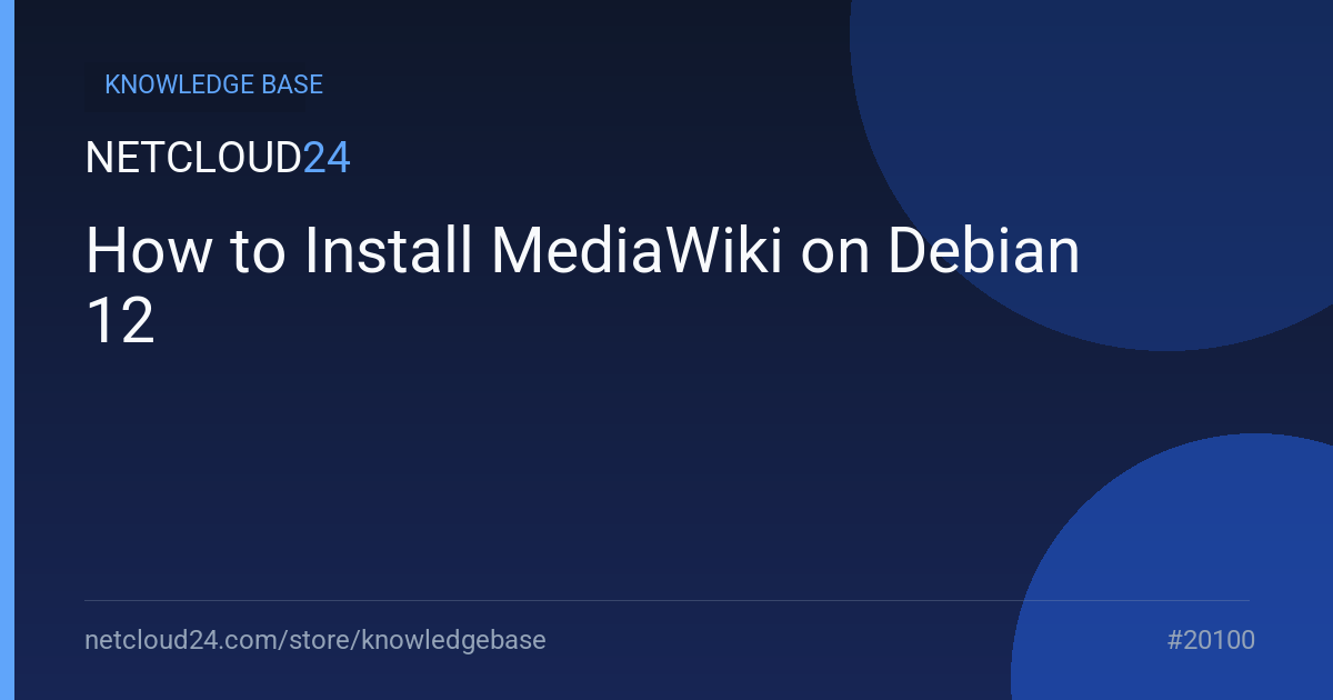 How to Install MediaWiki on Debian 12