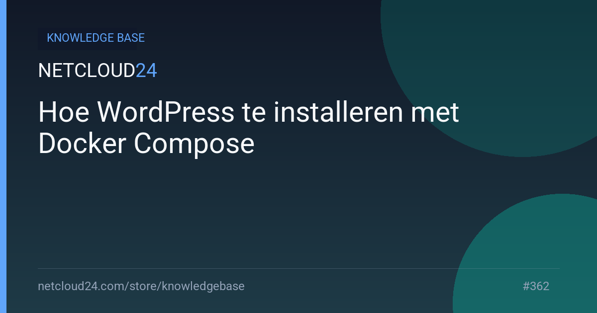 Hoe WordPress te installeren met Docker Compose