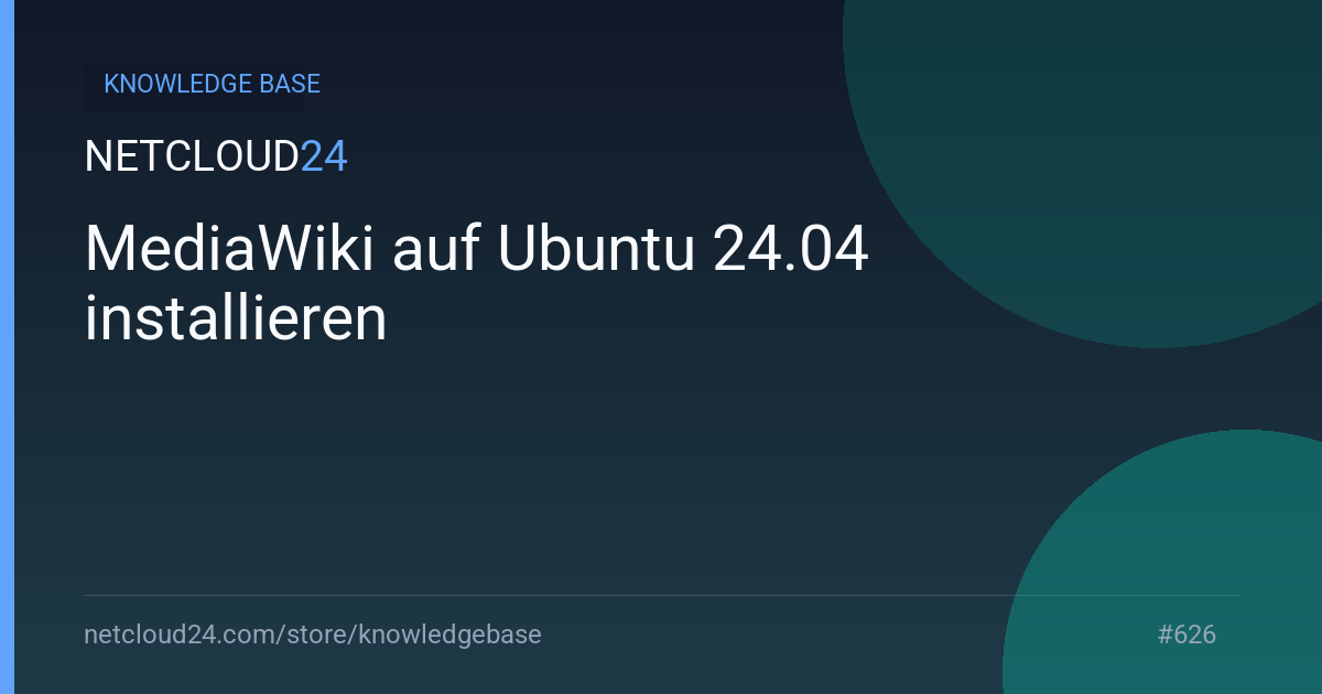 MediaWiki auf Ubuntu 24.04 installieren