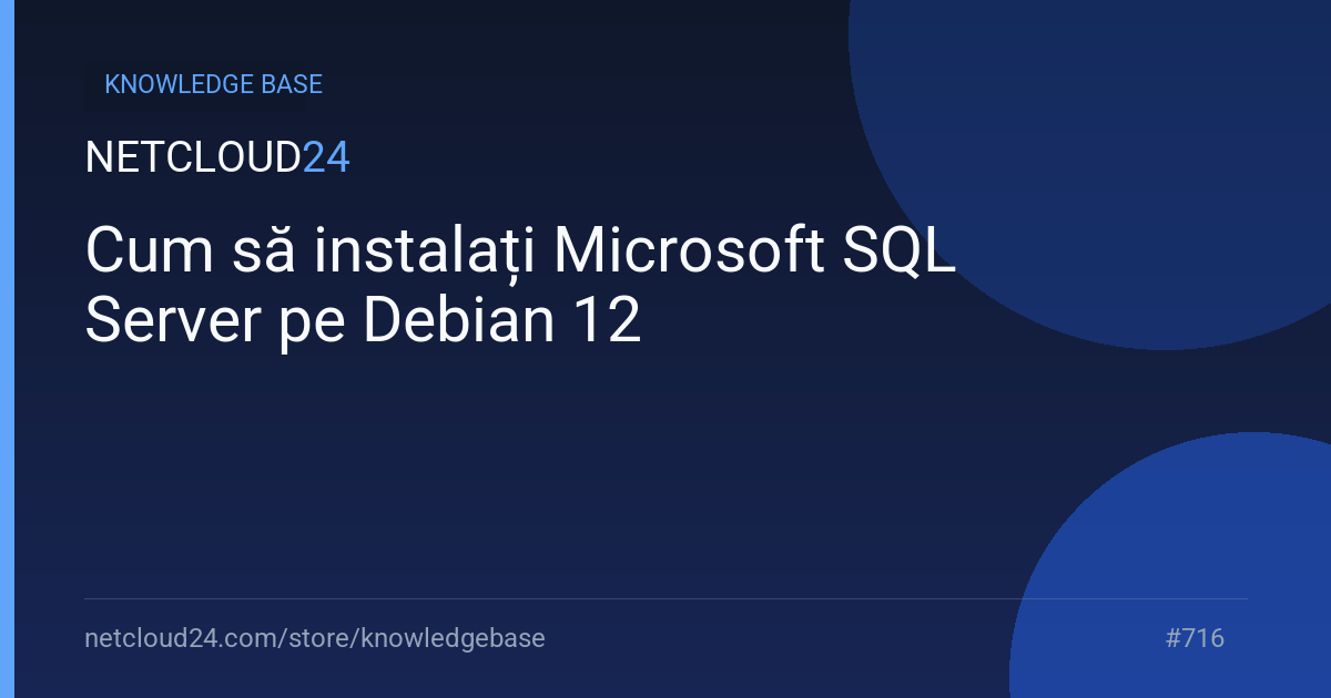 Cum să instalați Microsoft SQL Server pe Debian 12