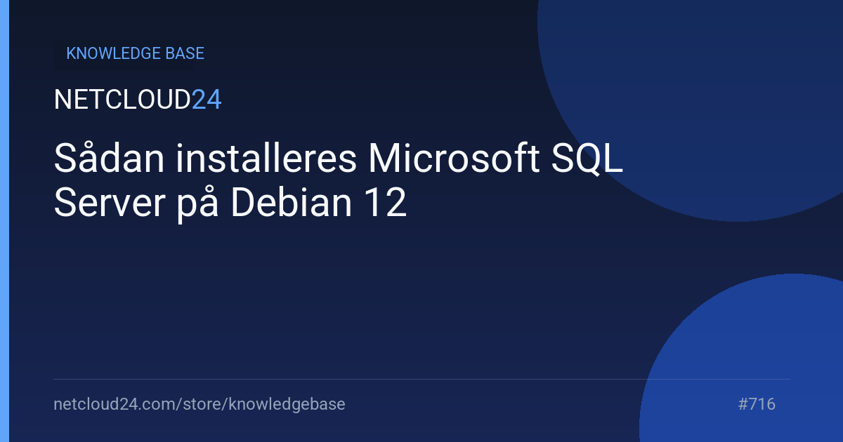 Sådan installeres Microsoft SQL Server på Debian 12