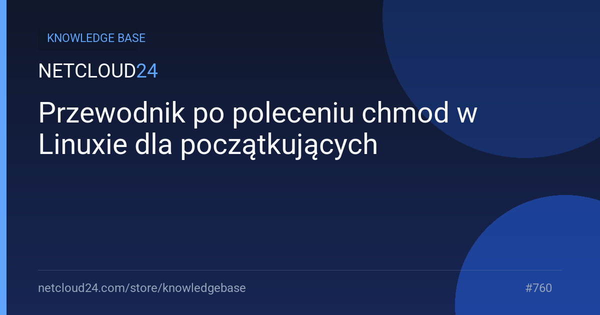 Przewodnik po poleceniu chmod w Linuxie dla początkujących