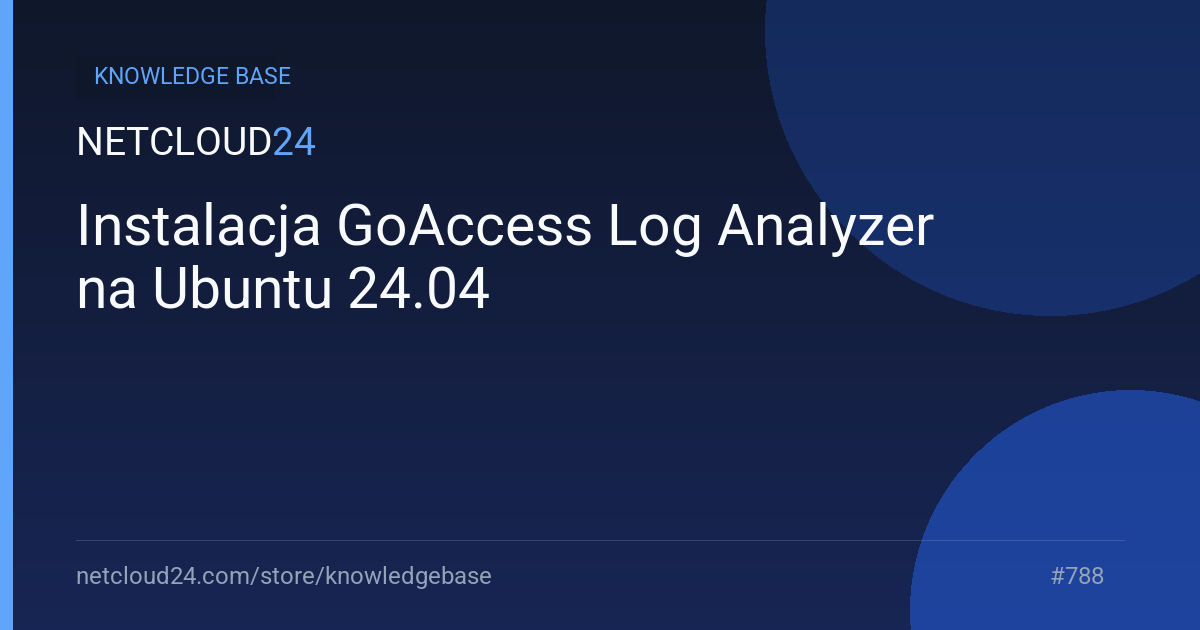 Instalacja GoAccess Log Analyzer na Ubuntu 24.04