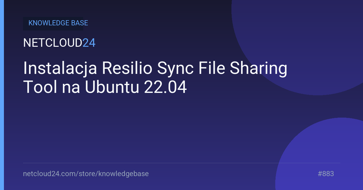 Instalacja Resilio Sync File Sharing Tool na Ubuntu 22.04