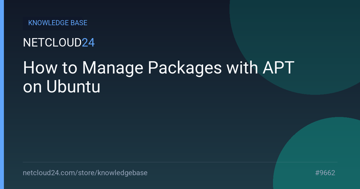 How to Manage Packages with APT on Ubuntu